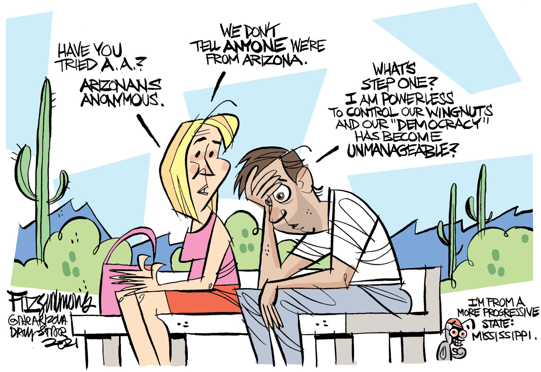 Daily Fitz Cartoon: AA